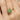 HOOB-lah Emerald Floral Diamond Ring